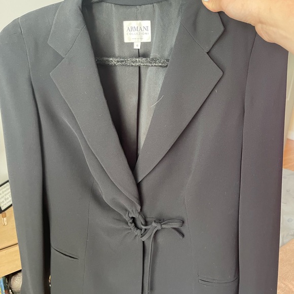 Armani Collection Silk Blazer - Picture 5 of 9